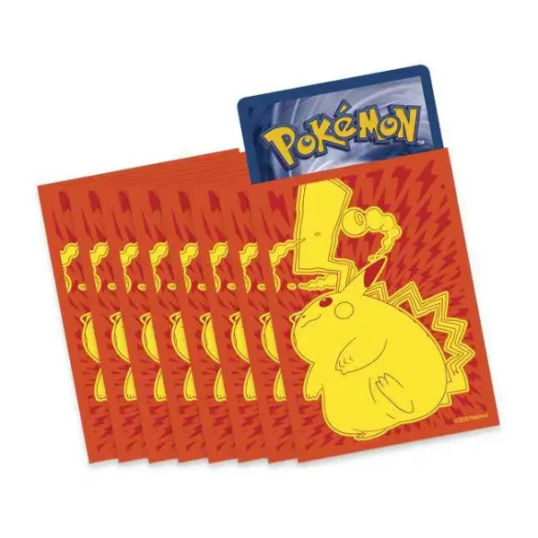 Pokemon Sword & Shield Vivid Voltage Gigantamax Pikachu Elite Trainer Box [8 Booster Packs, 65 Card Sleeves, 45 Energy Cards & More]