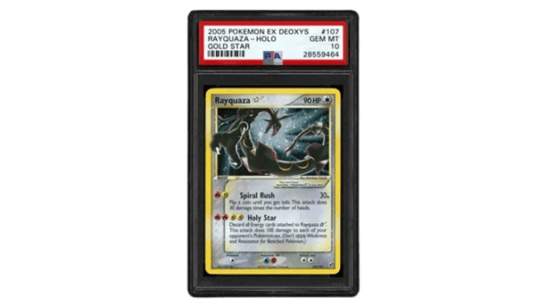 456 Rayquaza Star 107/107 – Deoxys Holofoil
