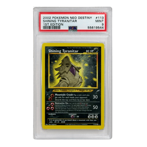 Shining Tyranitar 113/105 – Neo Destiny 1st Edition Holofoil